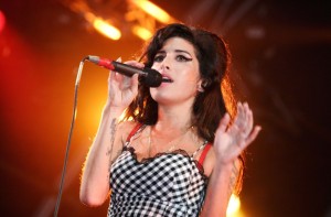 Amy Winehouse at Somerset House 2007. Photo by Rex Features