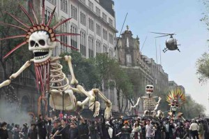 Spectre production shot