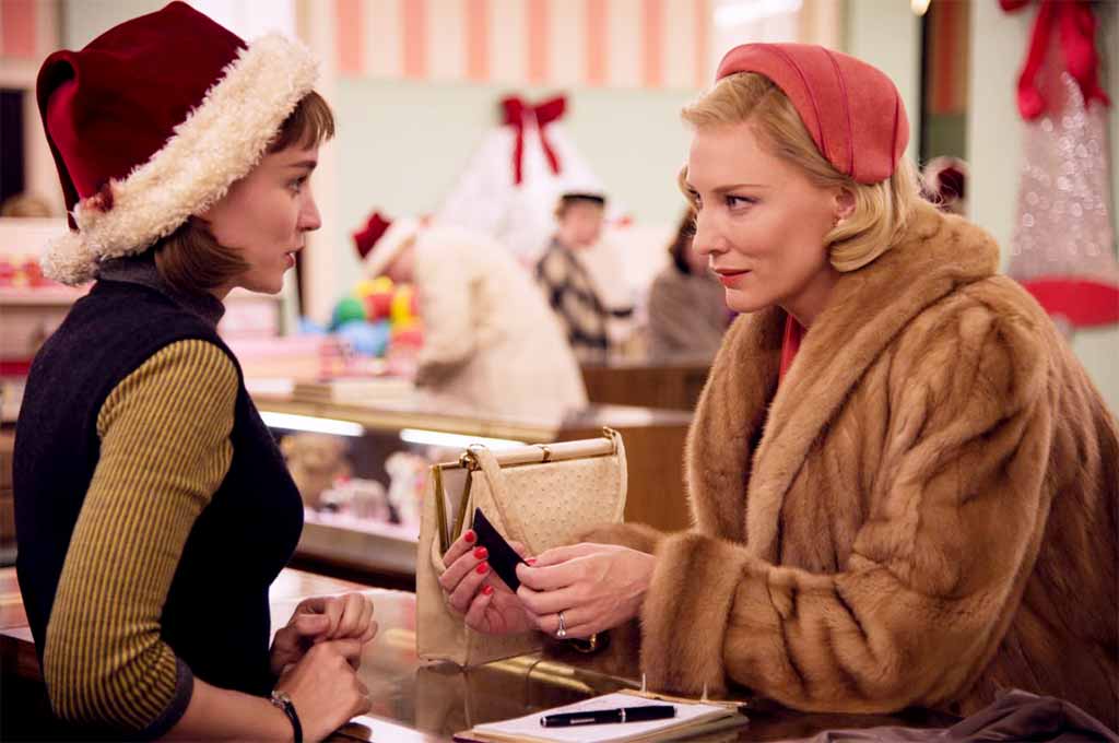 Carol starring Cate Blanchett and Rooney Mara
