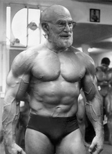 Oliver Sacks bodybuilder