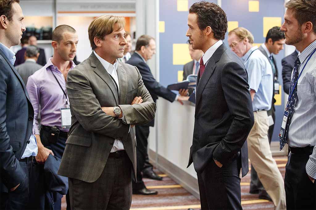Steve Carell and Ryan Gosling star in The Big Short