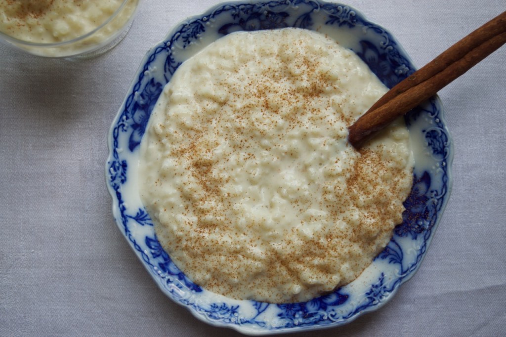 vanilla bean rice pudding